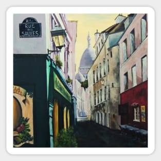 Rue des Saules Sticker